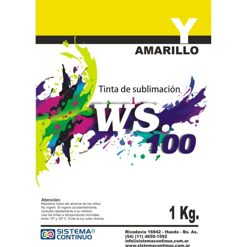 ws100-amarillo - Sistema continuo gran formato